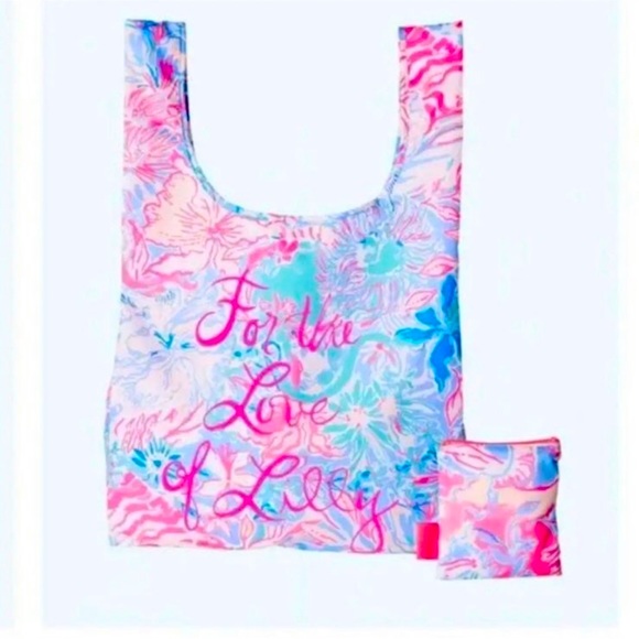 NWT Lilly Pulitzer Viva La Lilly Folio And tote bag w/cover and Tech tablet case - Picture 3 of 6